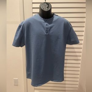 Bylt Basics Men’s Henley Drop Cut T-Shirt